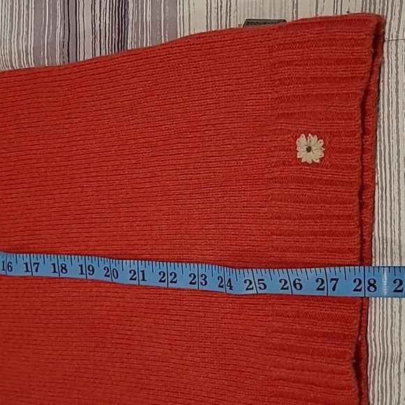 WoolRich Lambs Wool Winter Coral Heather Fair Isle 1/4 Zip Wmns 2XL Sweater Warm - Picture 14 of 16